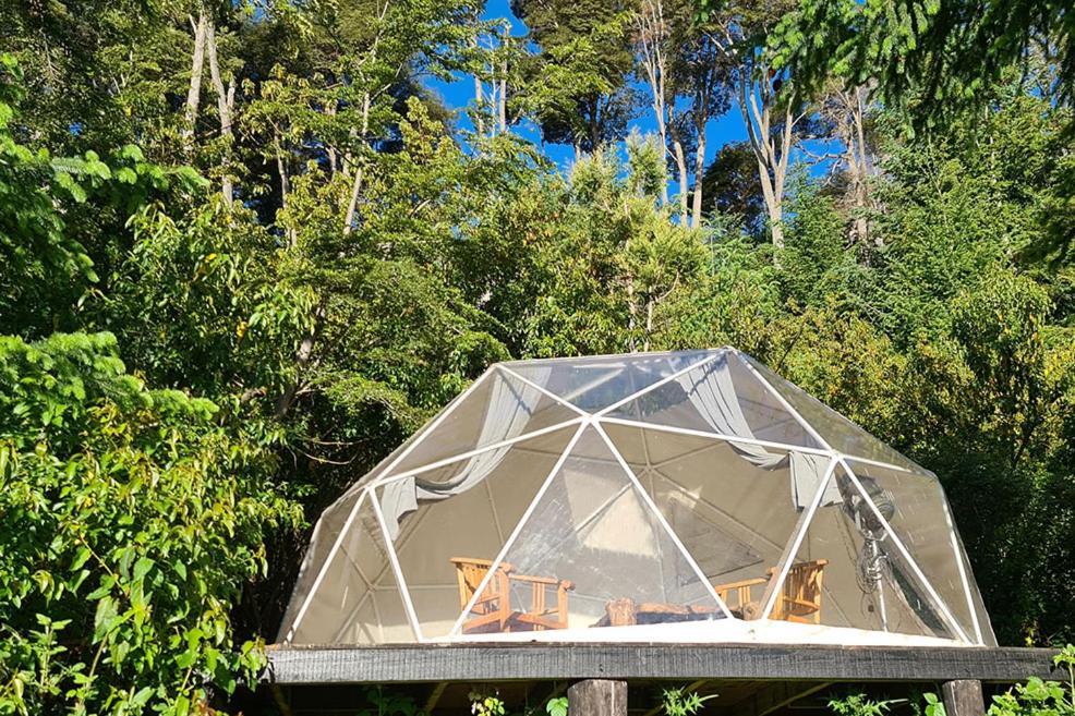 Puerto Manzano Suites And Glamping By Visionnaire Villa La Angostura Bagian luar foto